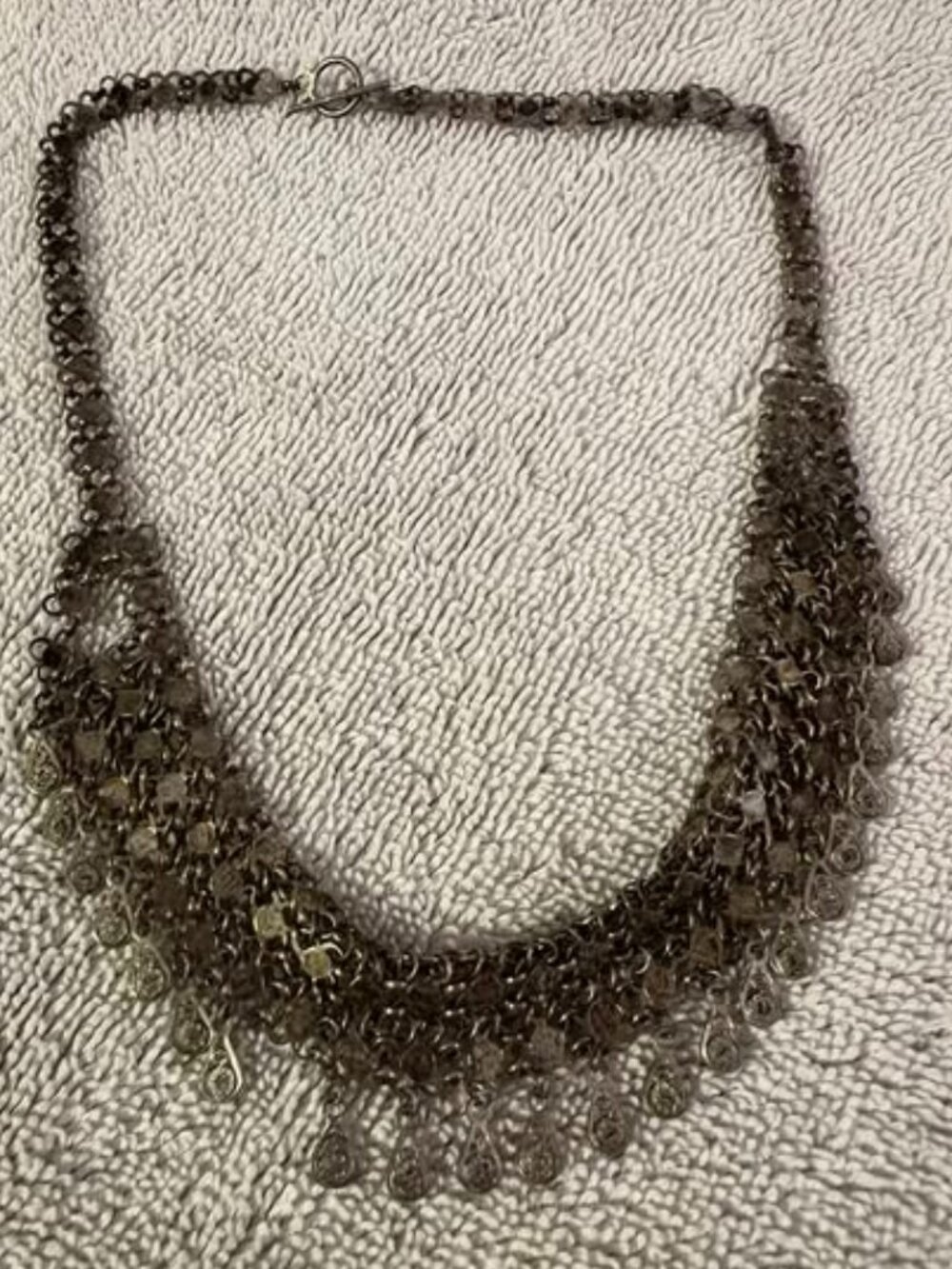 🐻Vintage Metal Choker - Missing One Piece - Very Intricate